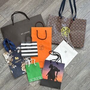 Assorted Designer Shopping Bags